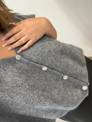 Gilet Louna gris