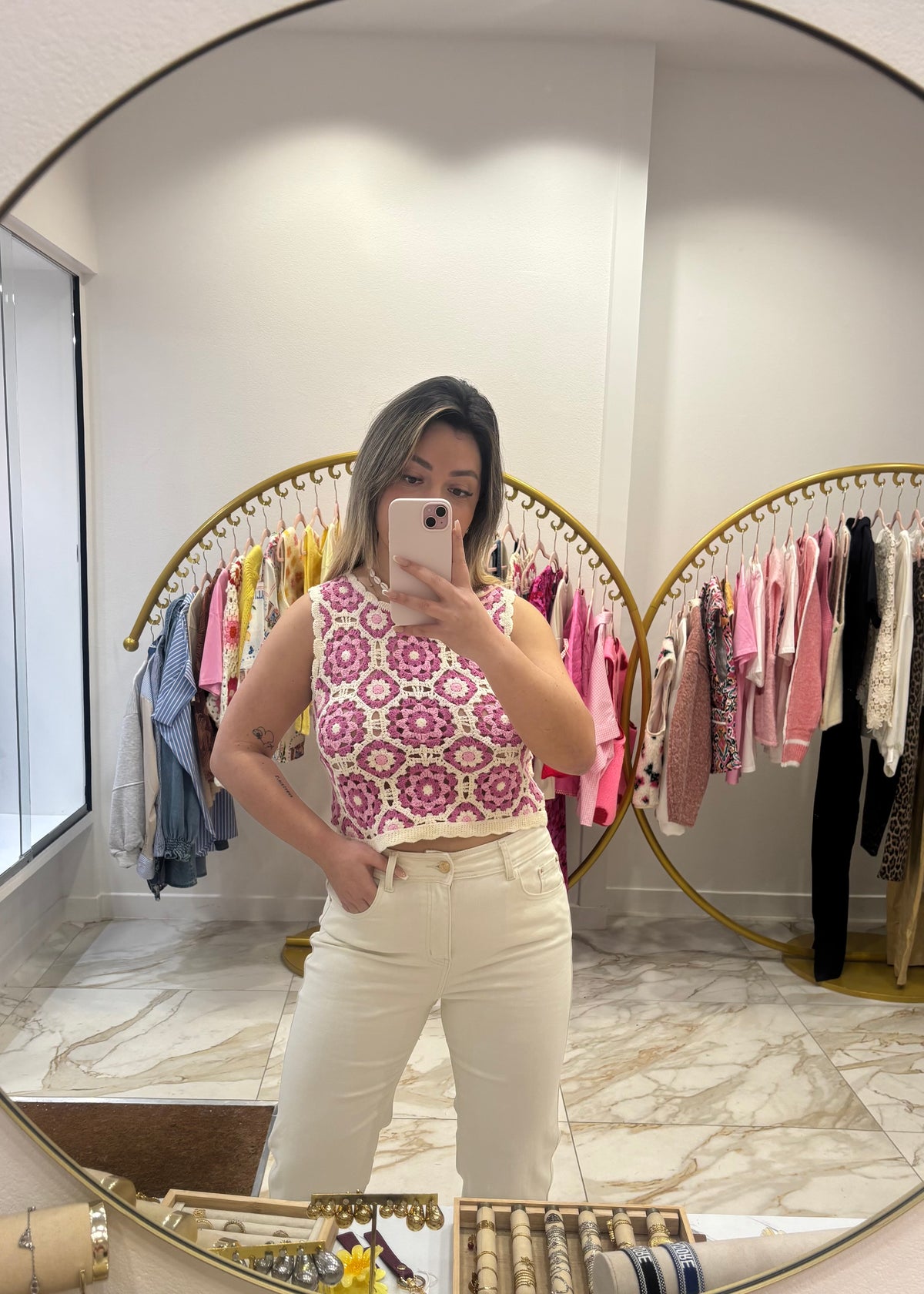 Top fleurette 🌸