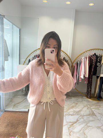 Gilet rose bb