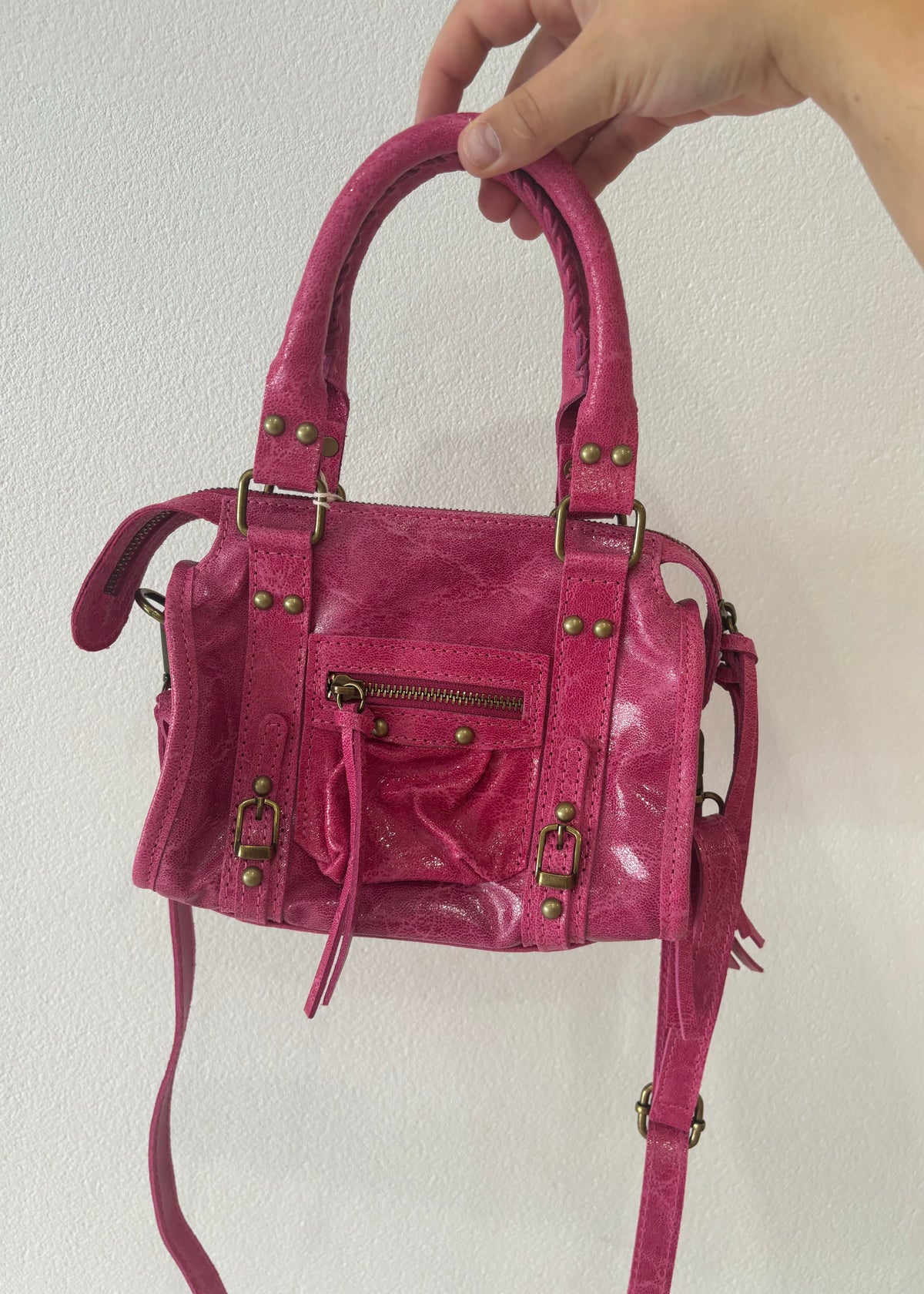 Sac BB rose fuchsia